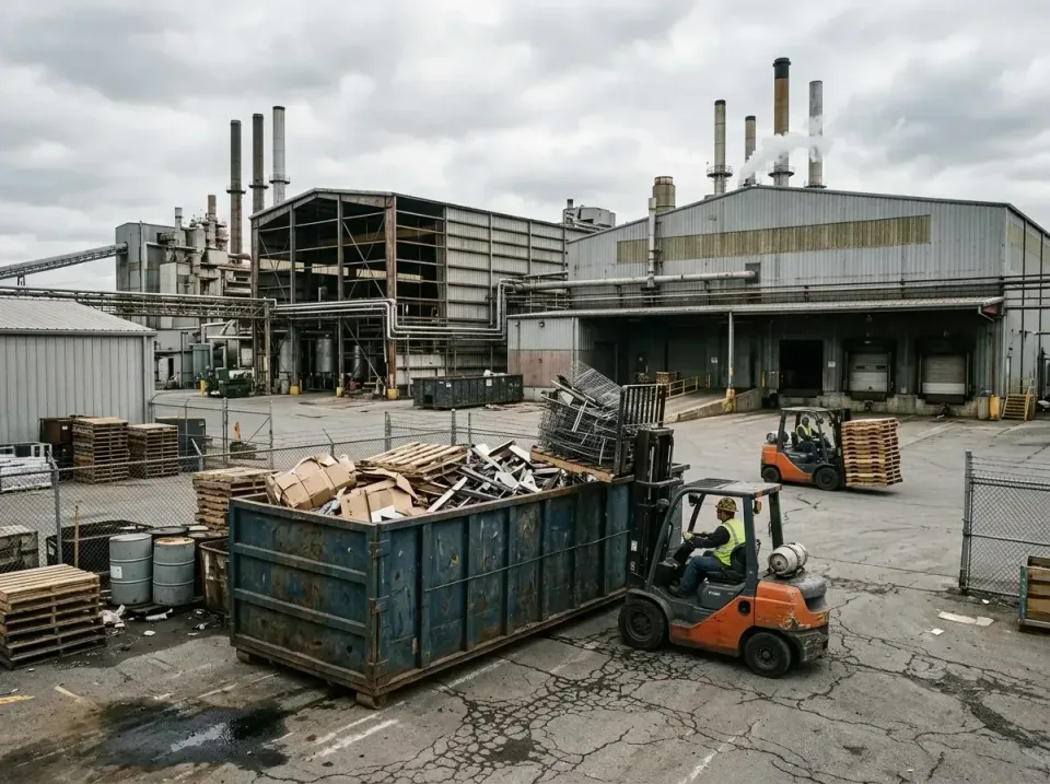 industrial-factory-scrap-conta-003 — frequently asked questions, Cheap Roll-off Dumpster Rentals in Hood River, OR